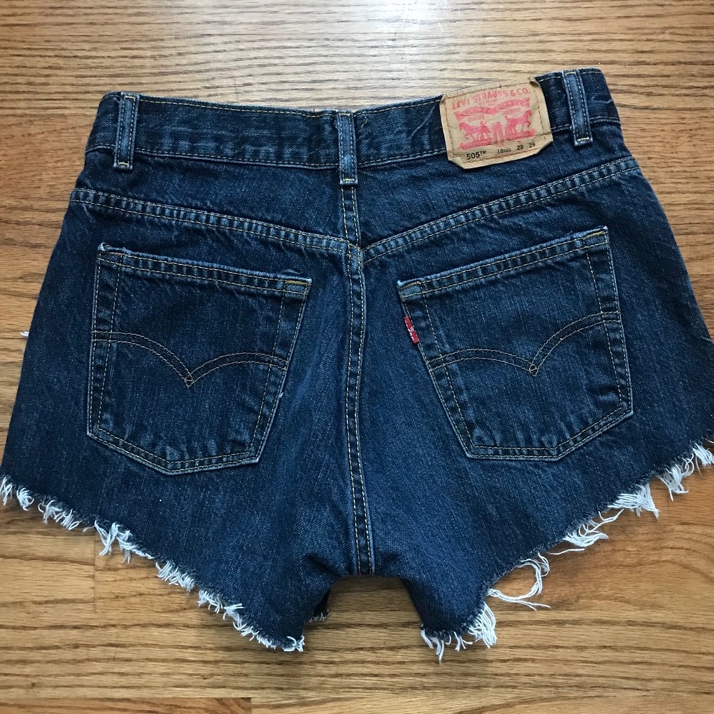 Vintage Levi’s 505 Denim shorts